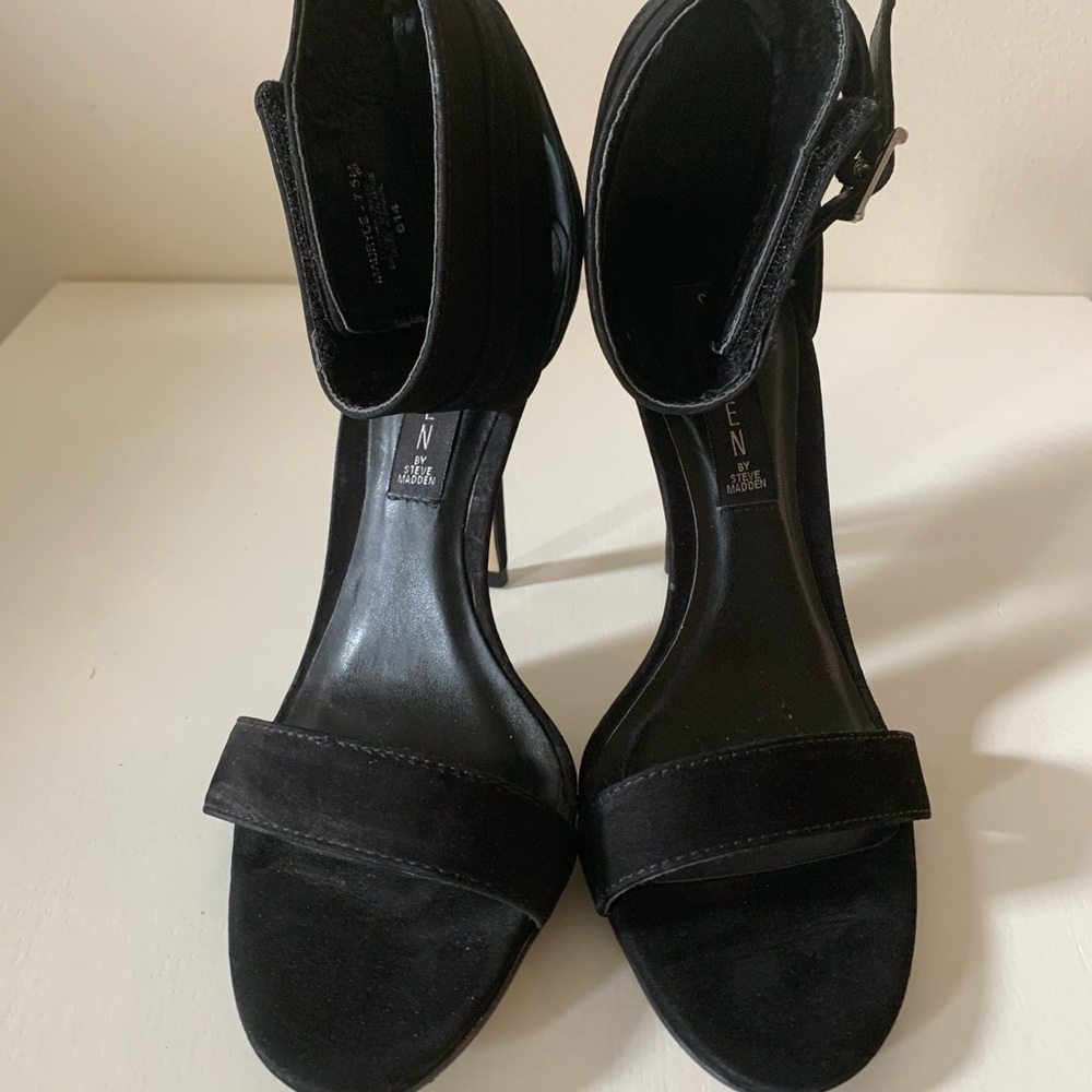 Steven by Steve Madden Black Heels Size 7.5 - Picture 6 of 8